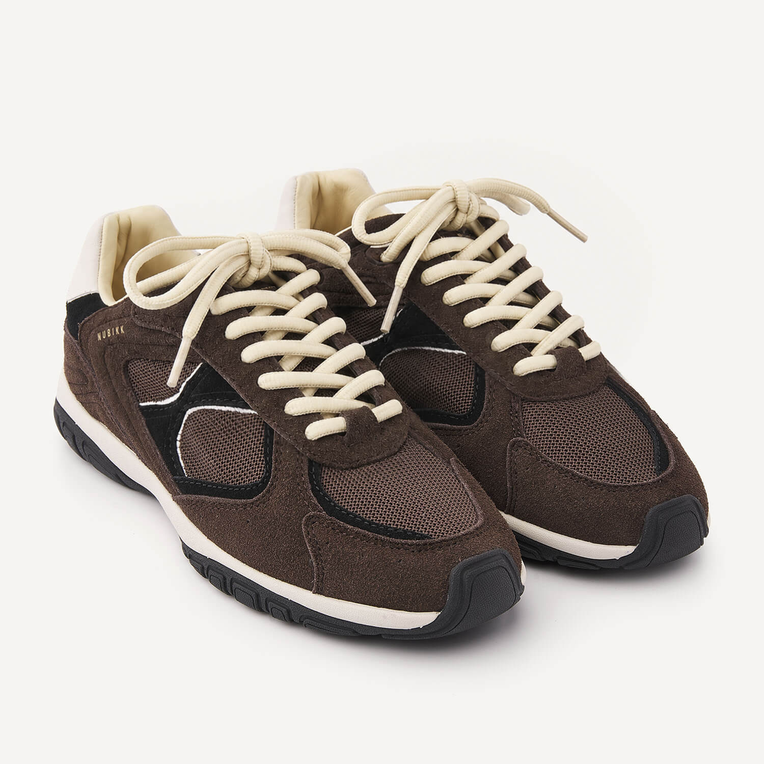 Benny Morgan | Baskets en Daim Marron pour Femme