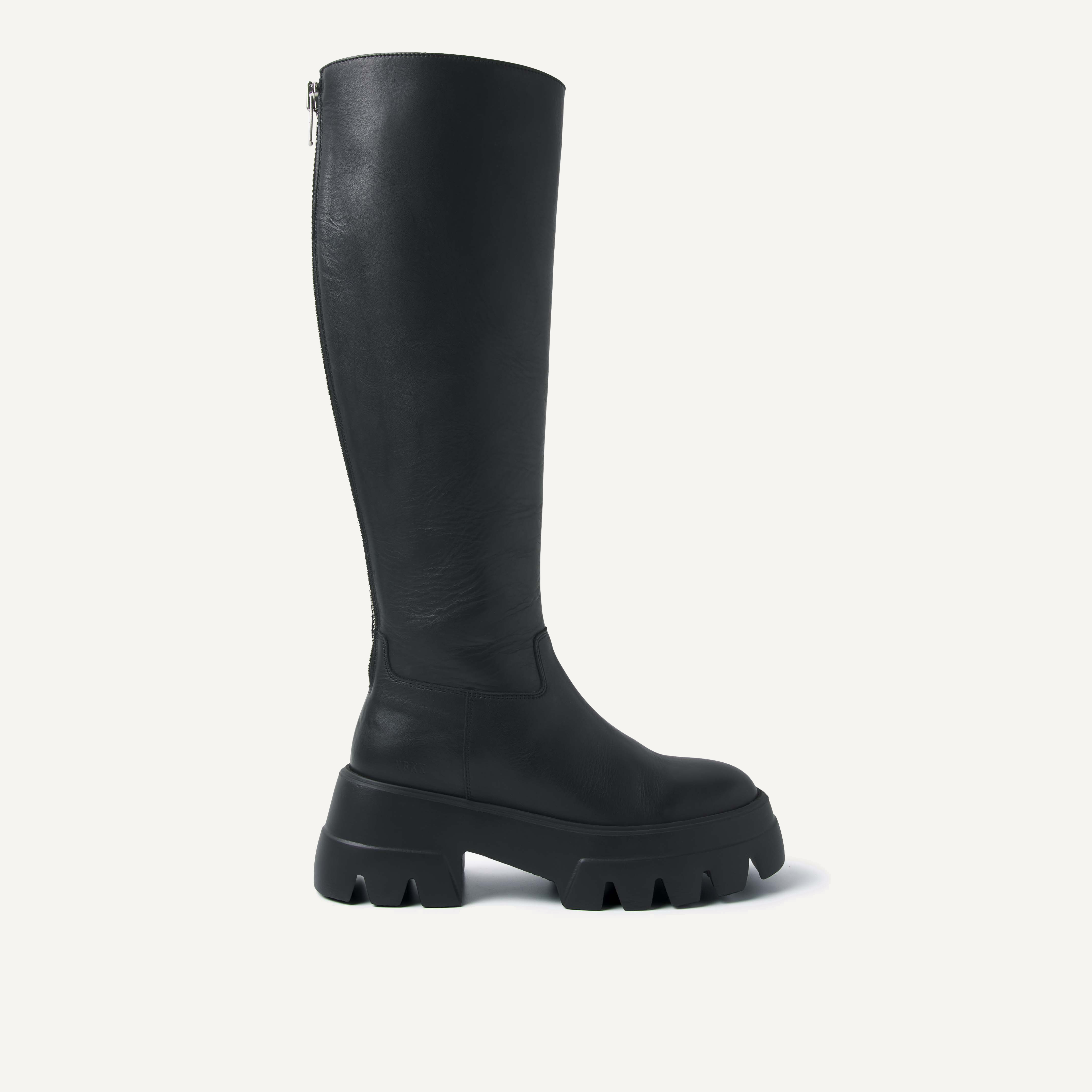 Flore Zip | Black Boots for Women