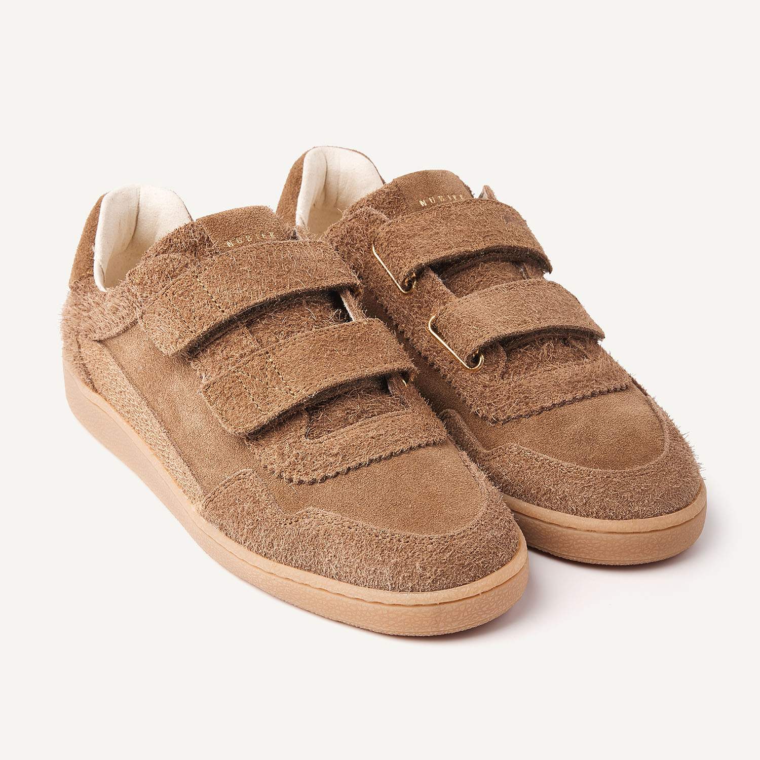 Ray Venti | Braune Wildleder Sneakers für Damen