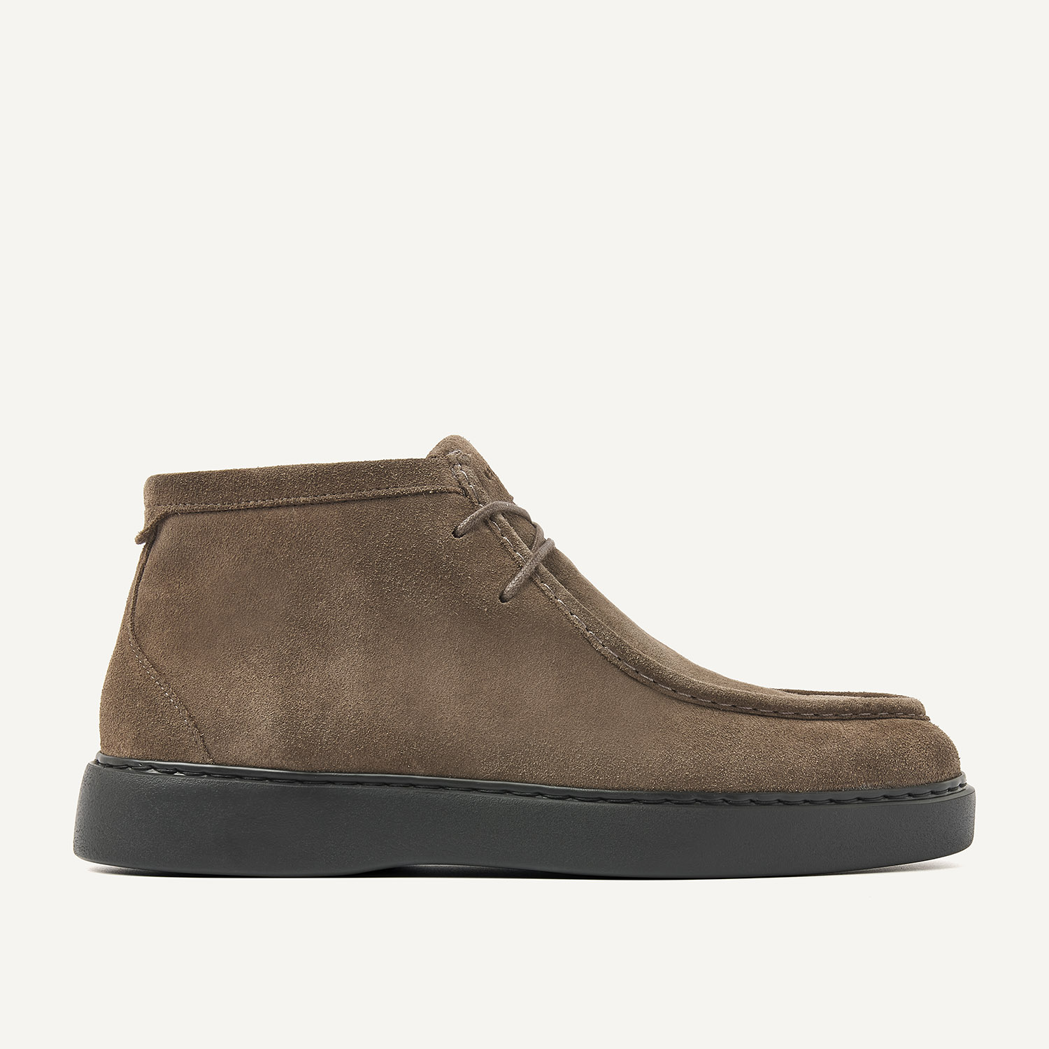Steve Ryan Mid | Dark Grey Desert Boot for Men