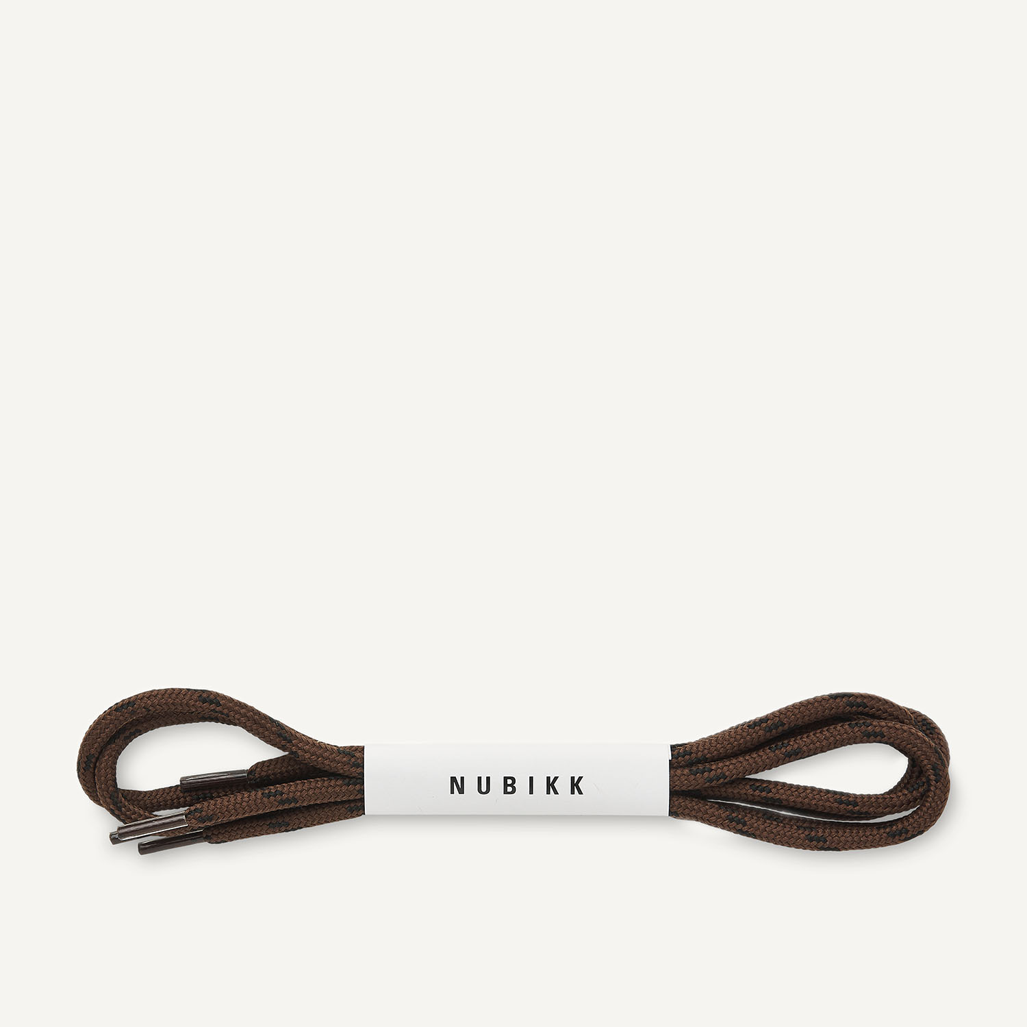 Lacets marron foncé | Lacets ronds épais en nylon