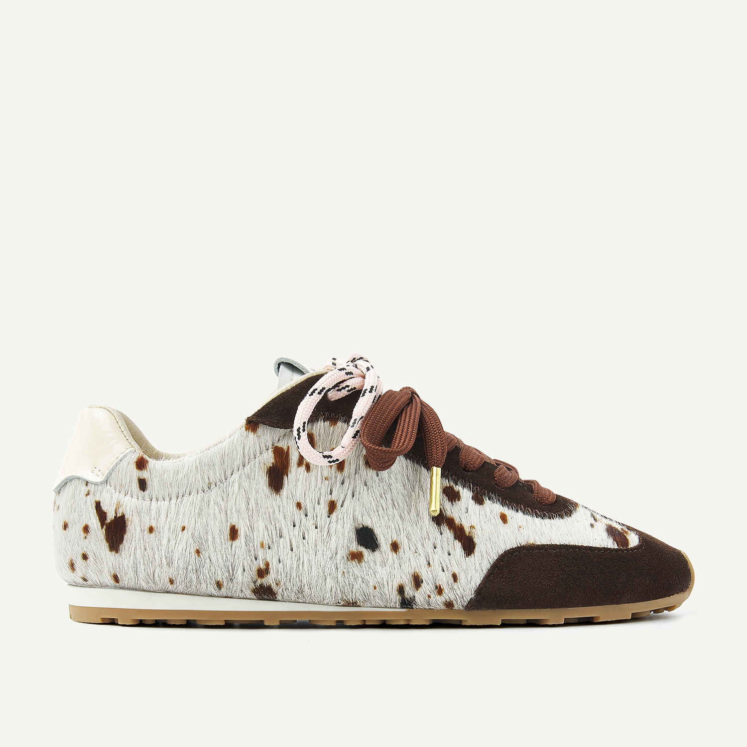 Billy Lou | Cow Pony bruine Sneakers voor Dames