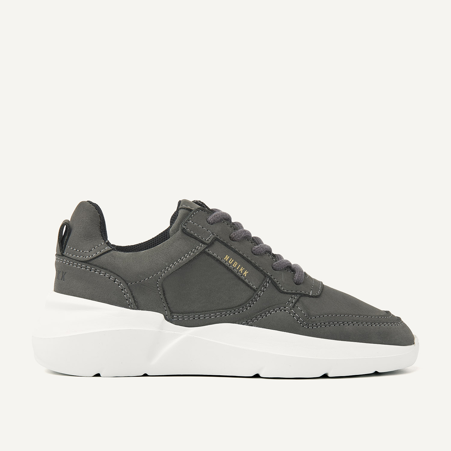 Roque Road Wave JR | Dark Grey Combi Sneakers for Kids