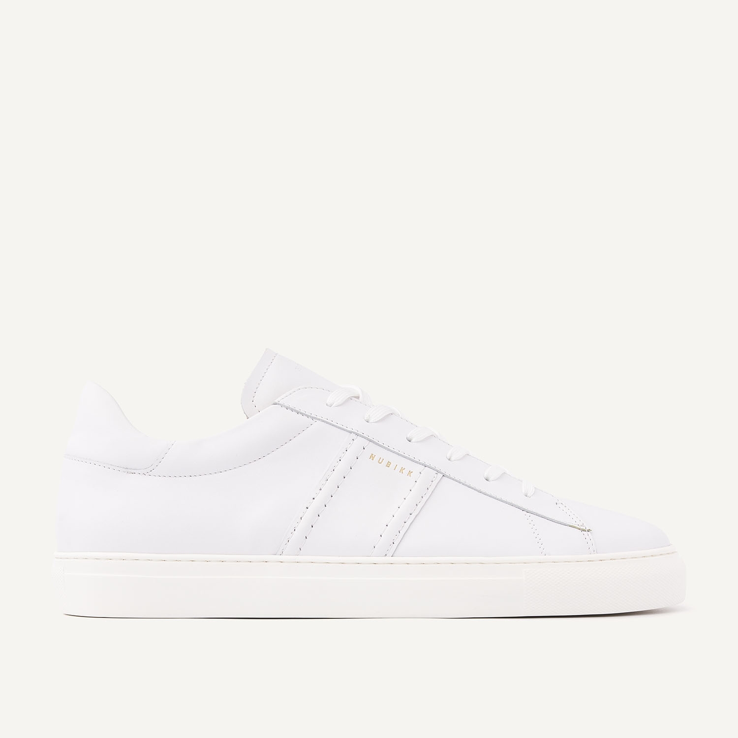 Jase Morris | Zapatillas de cuero blanco para hombre