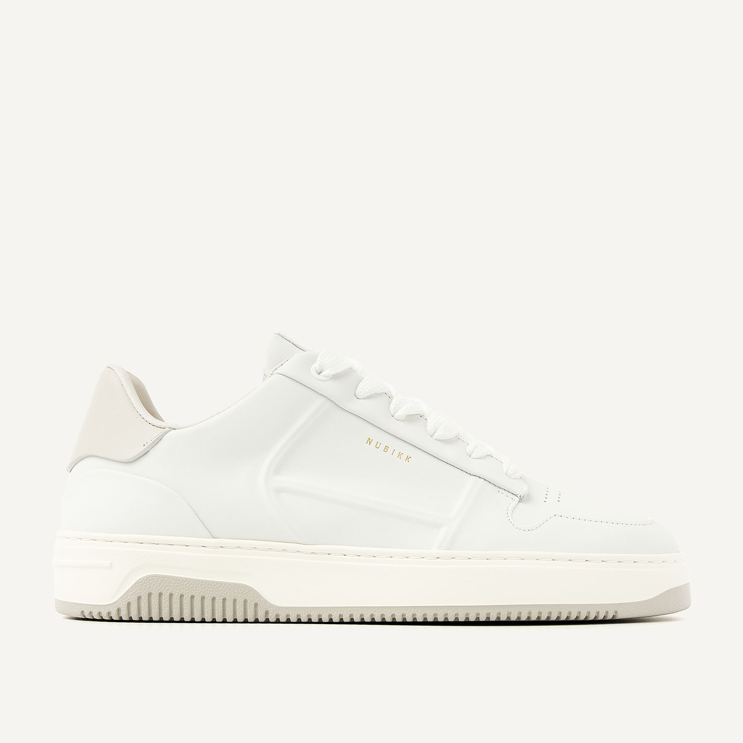 Basket Cole | Weiße Ledersneaker für Herren