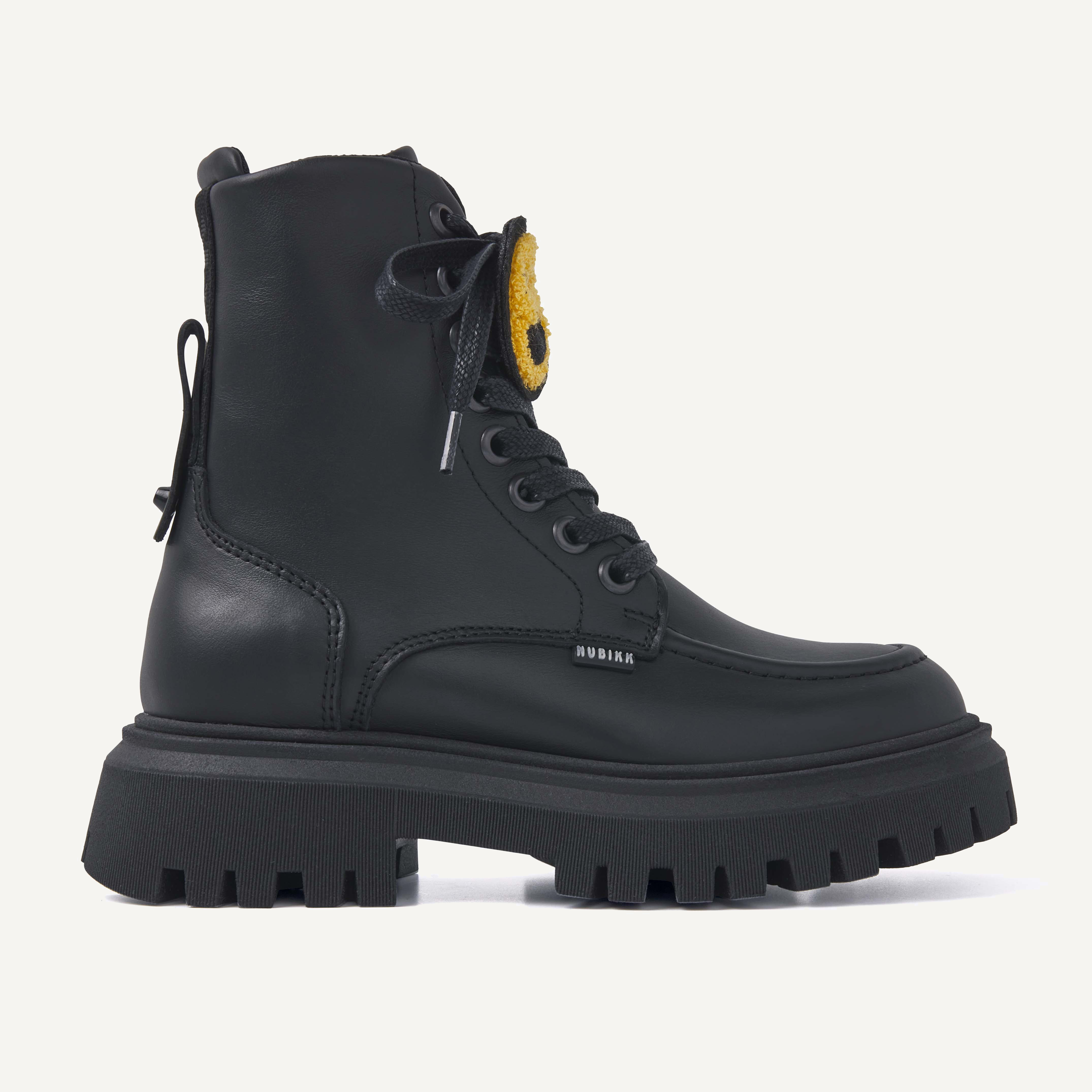 Fae Aubine JR | Black boots for kids