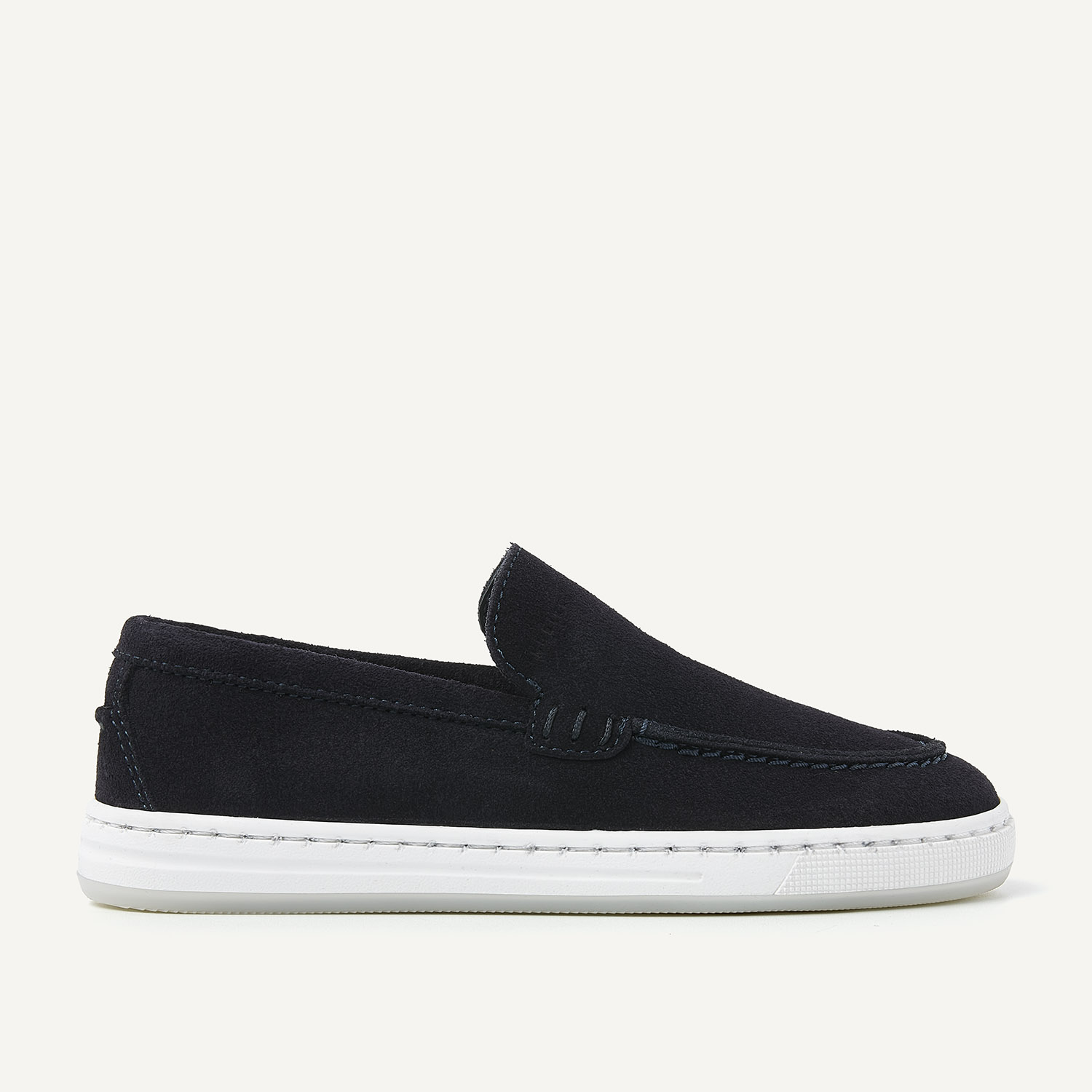 Jiro Mio JR | Dunkelblaue Slipper für Kinder