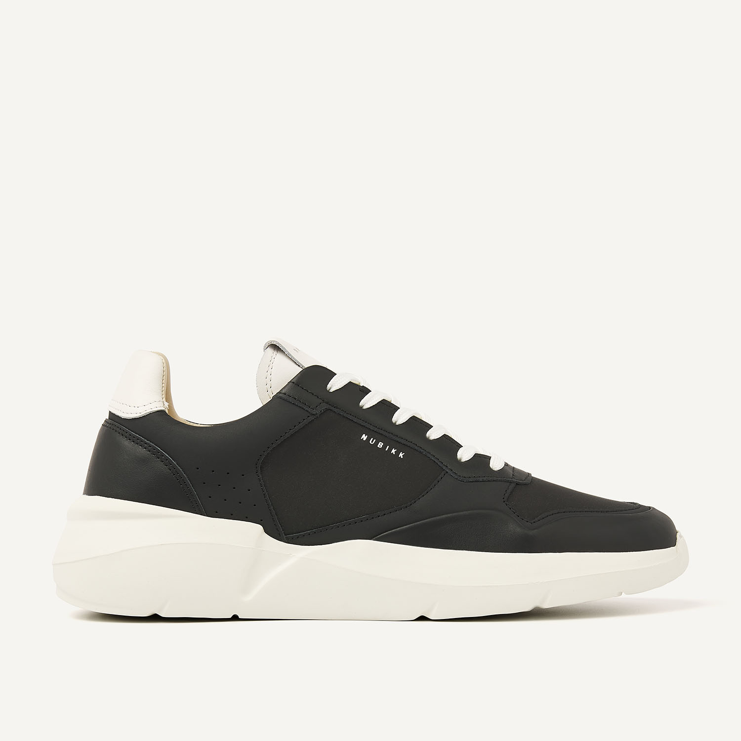 Roque Road Wave | Schwarz Weiße Sneakers für Herren