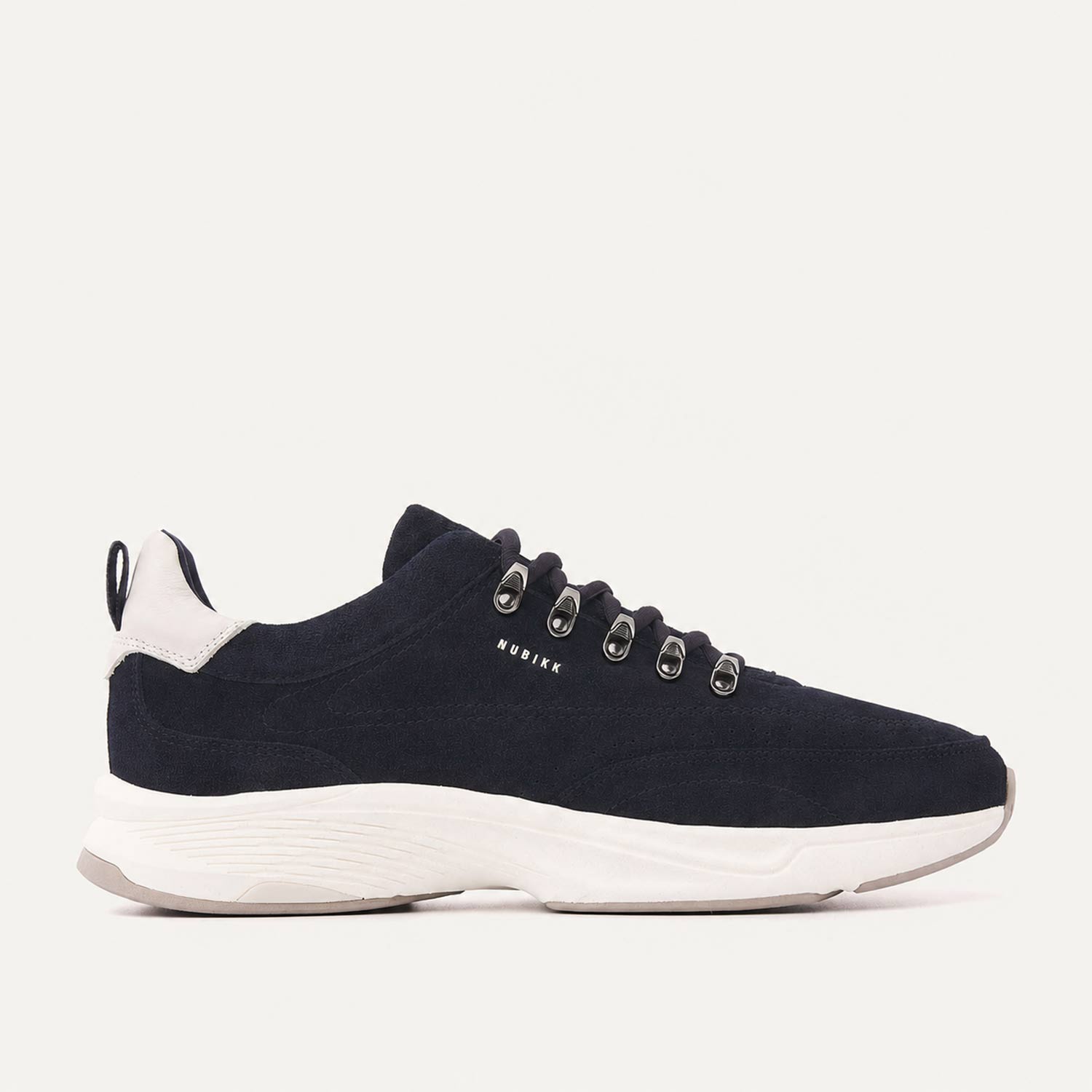 Nero Reese | Donkerblauwe Leren Sneakers voor Heren