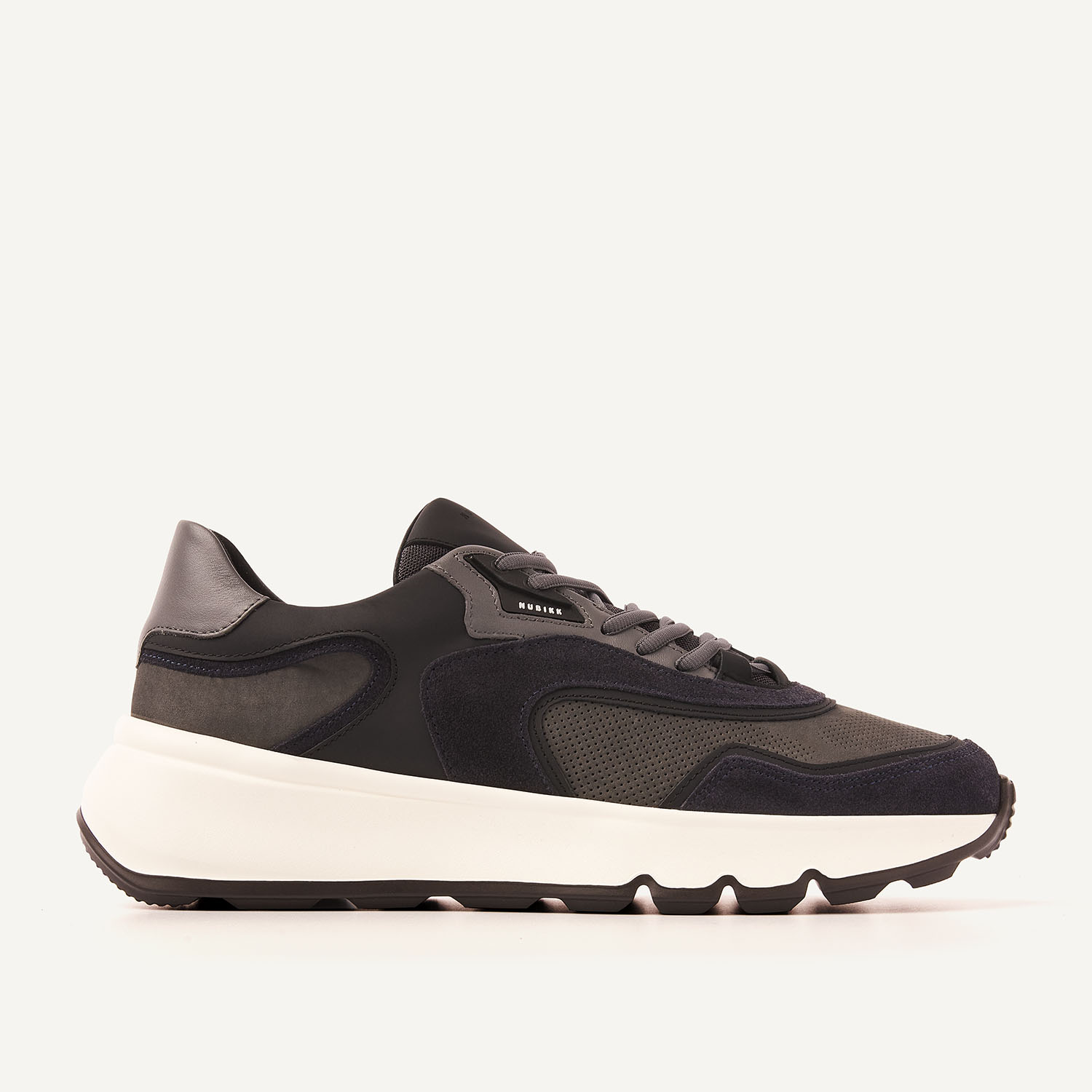 Luca Noa | Zwart Blauwe Sneakers voor Mannen