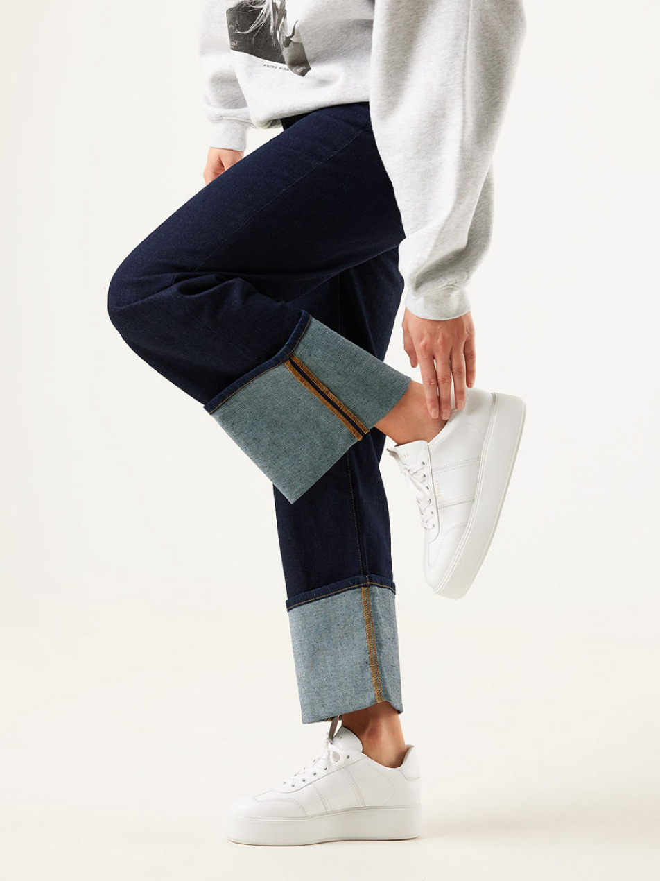 Elise Wing White Sneakers for Women