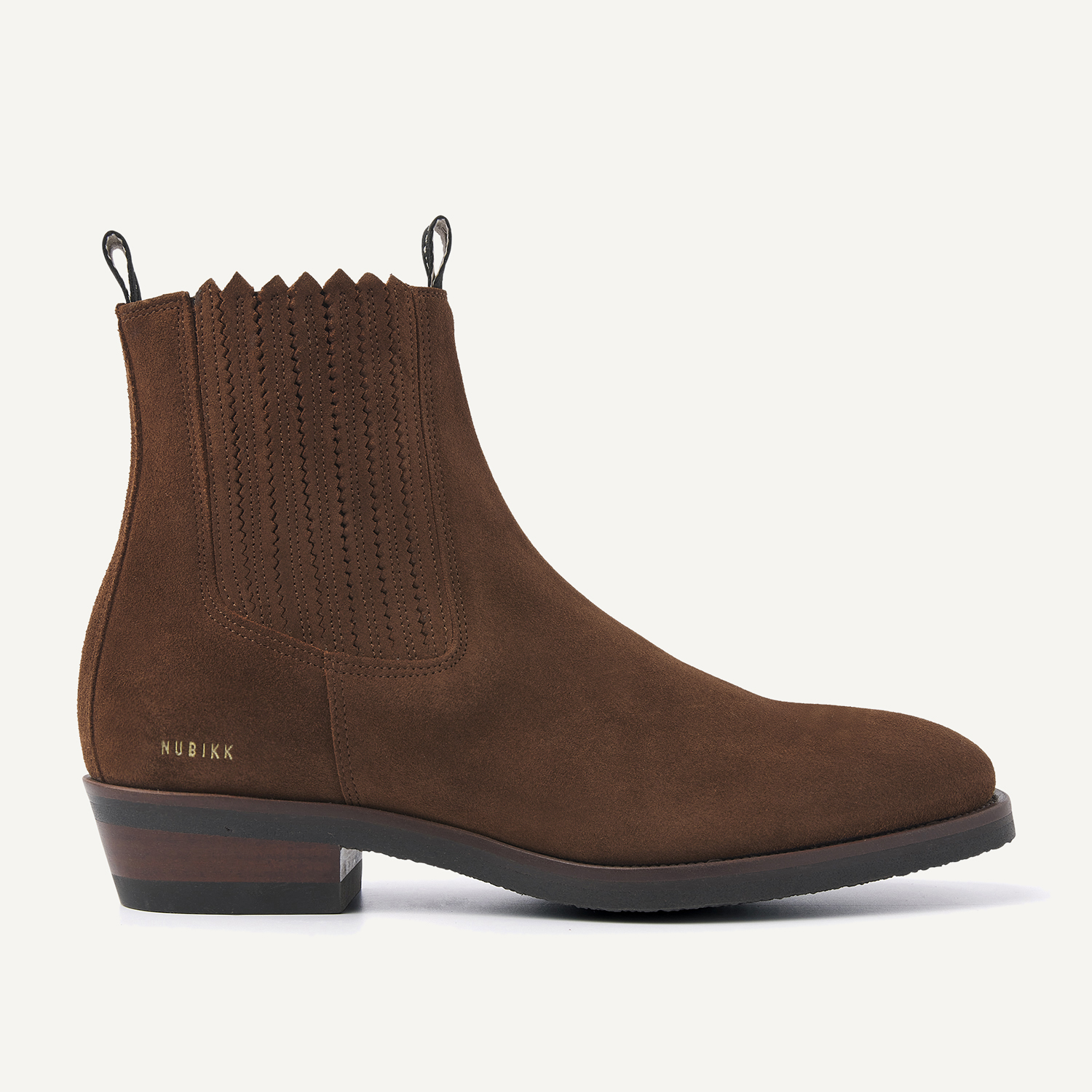 Neve Boot | Cognac Suède Boots voor Heren