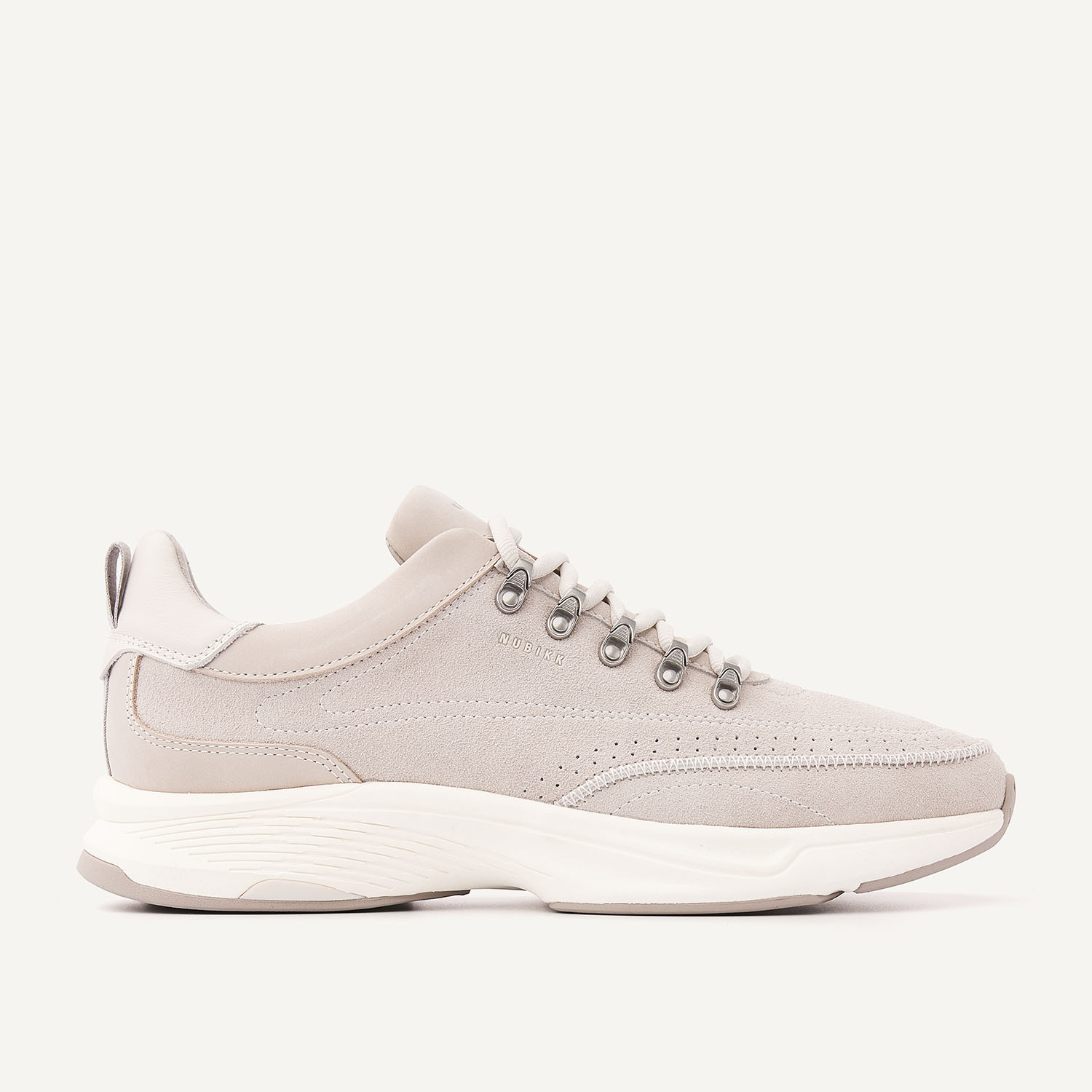 Nero Reese | Beige Leren Sneakers voor Heren