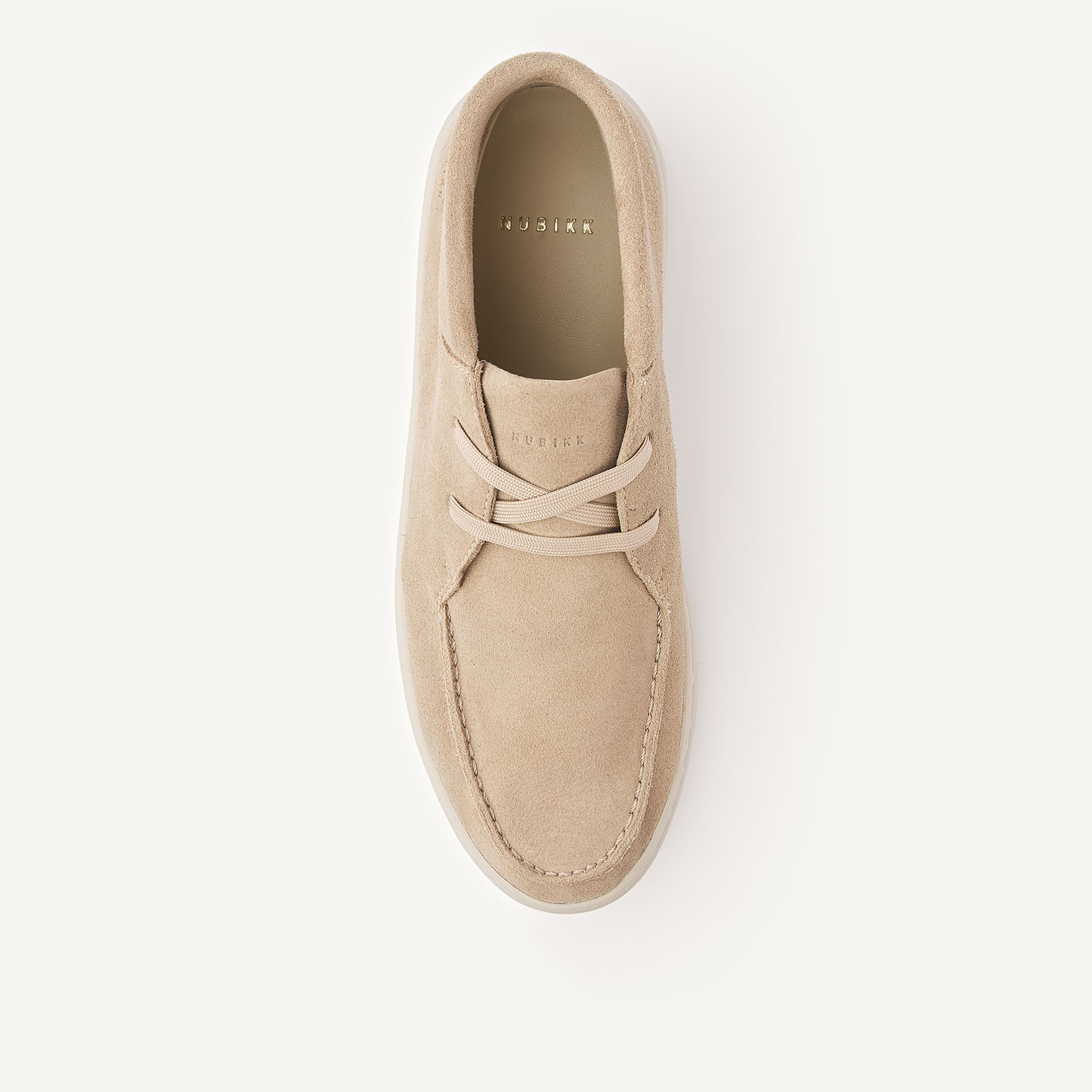 Jiro Gio II | Mocasín de Ante Beige para Hombre