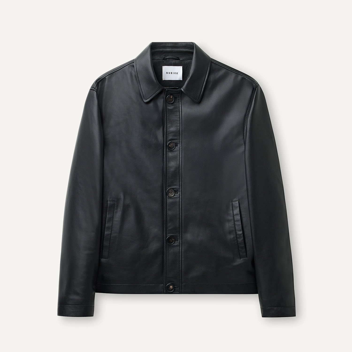 Mick Jacket | Black Leather Jacket for Men