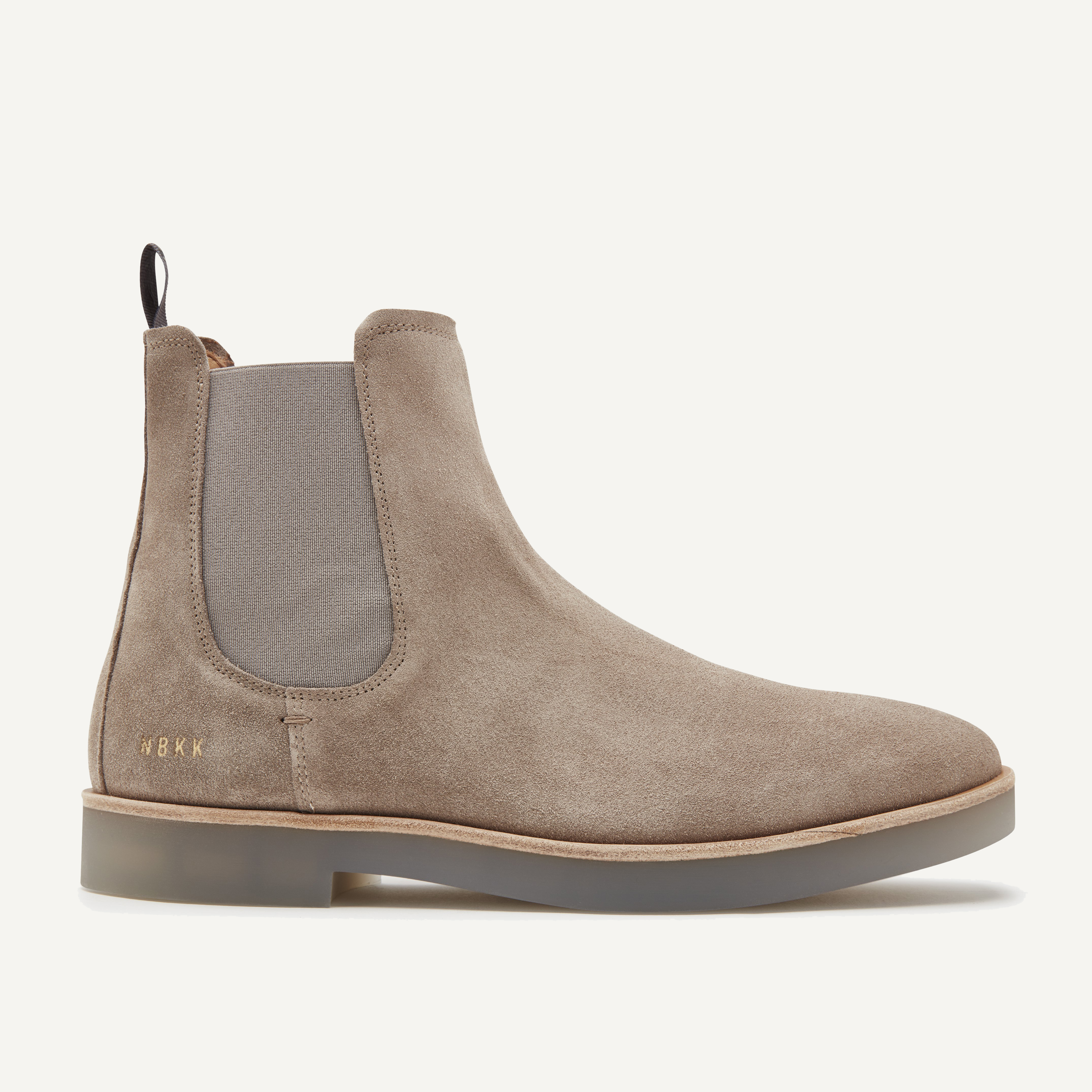 Logan Chelsea | Taupe chelsea boots for men