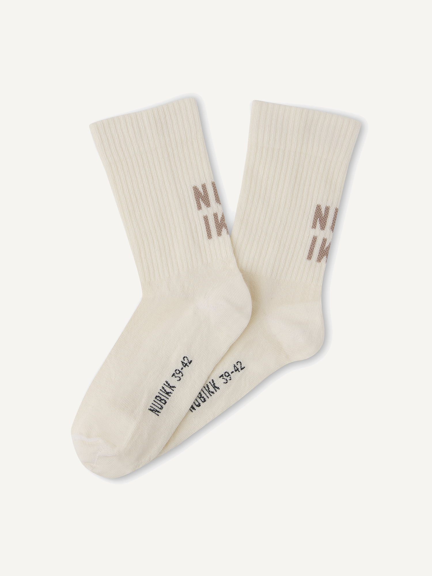 Nova Socks | Beige socks for women