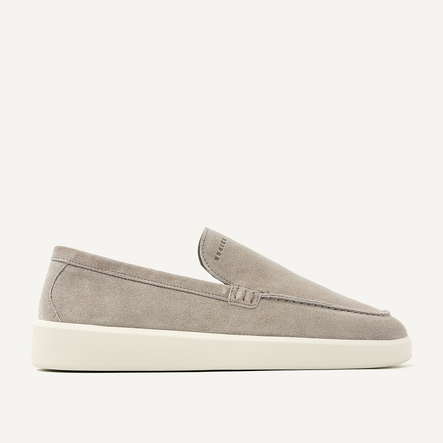 Joro Mio | Grey Suede Loafers for Men