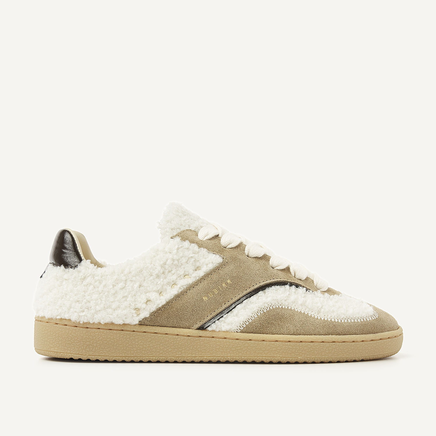 Ray Owen Studs | Taupefarbene Sneaker für Damen