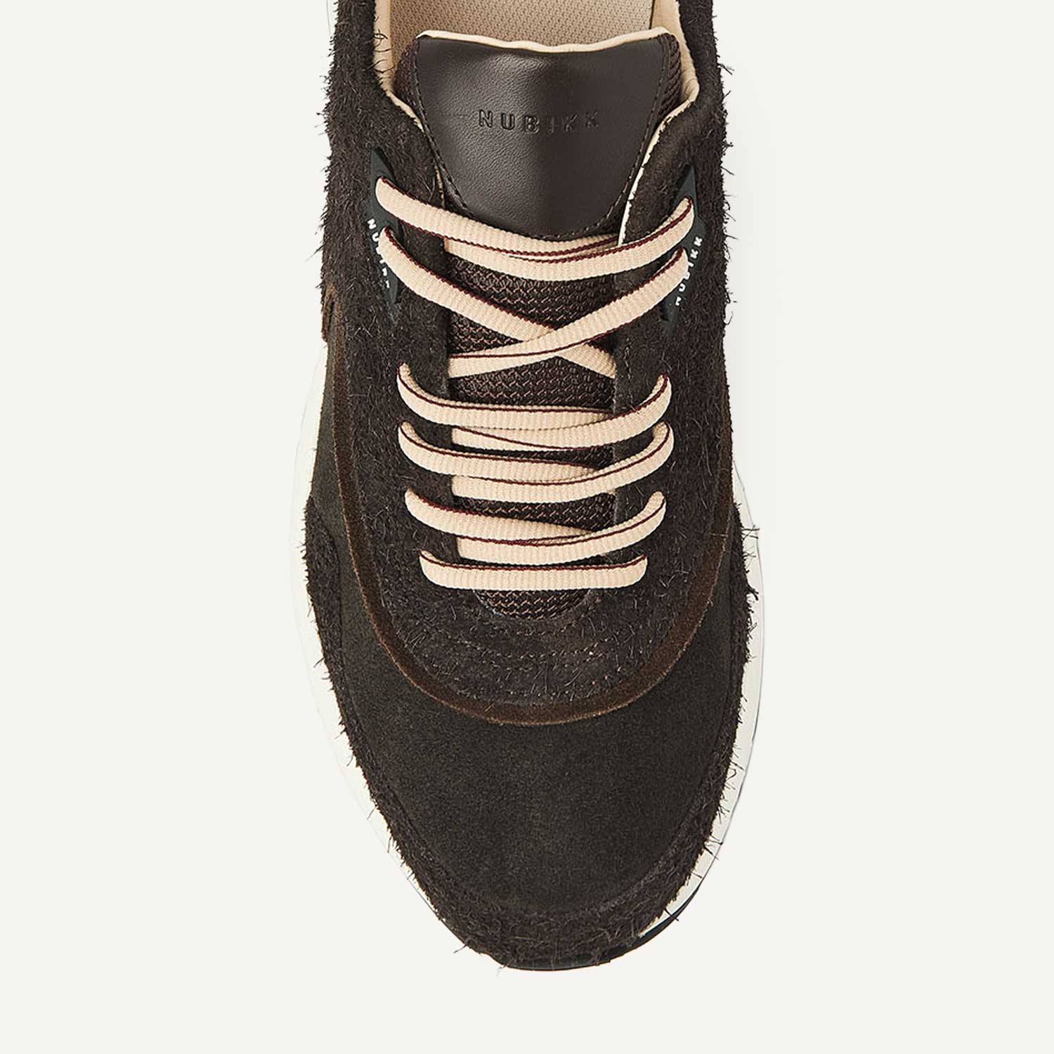 Ross Zay | Braune Hairy Sneakers für Damen