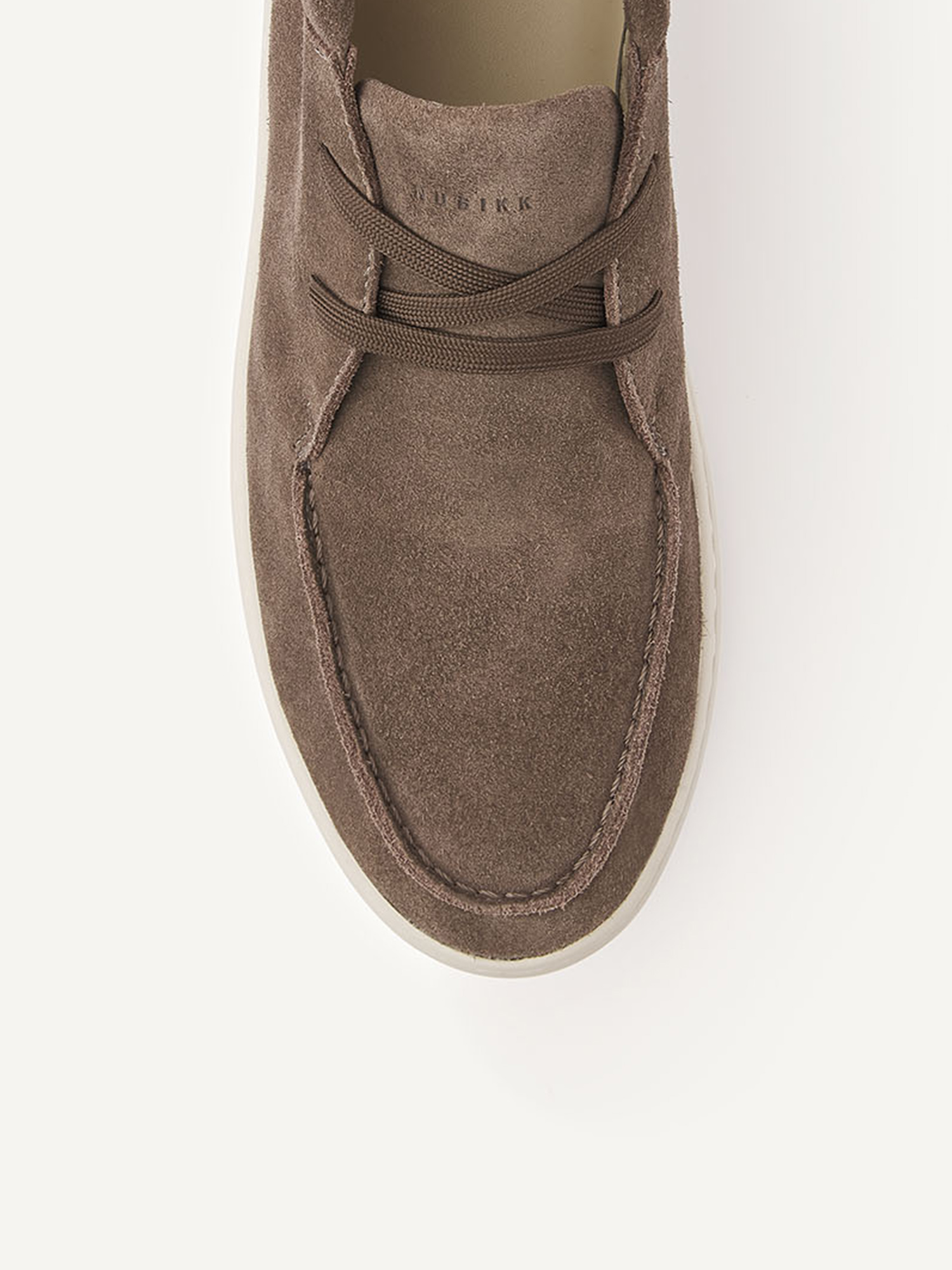Jiro Gio II | Mocasín de Ante Gris para Hombre
