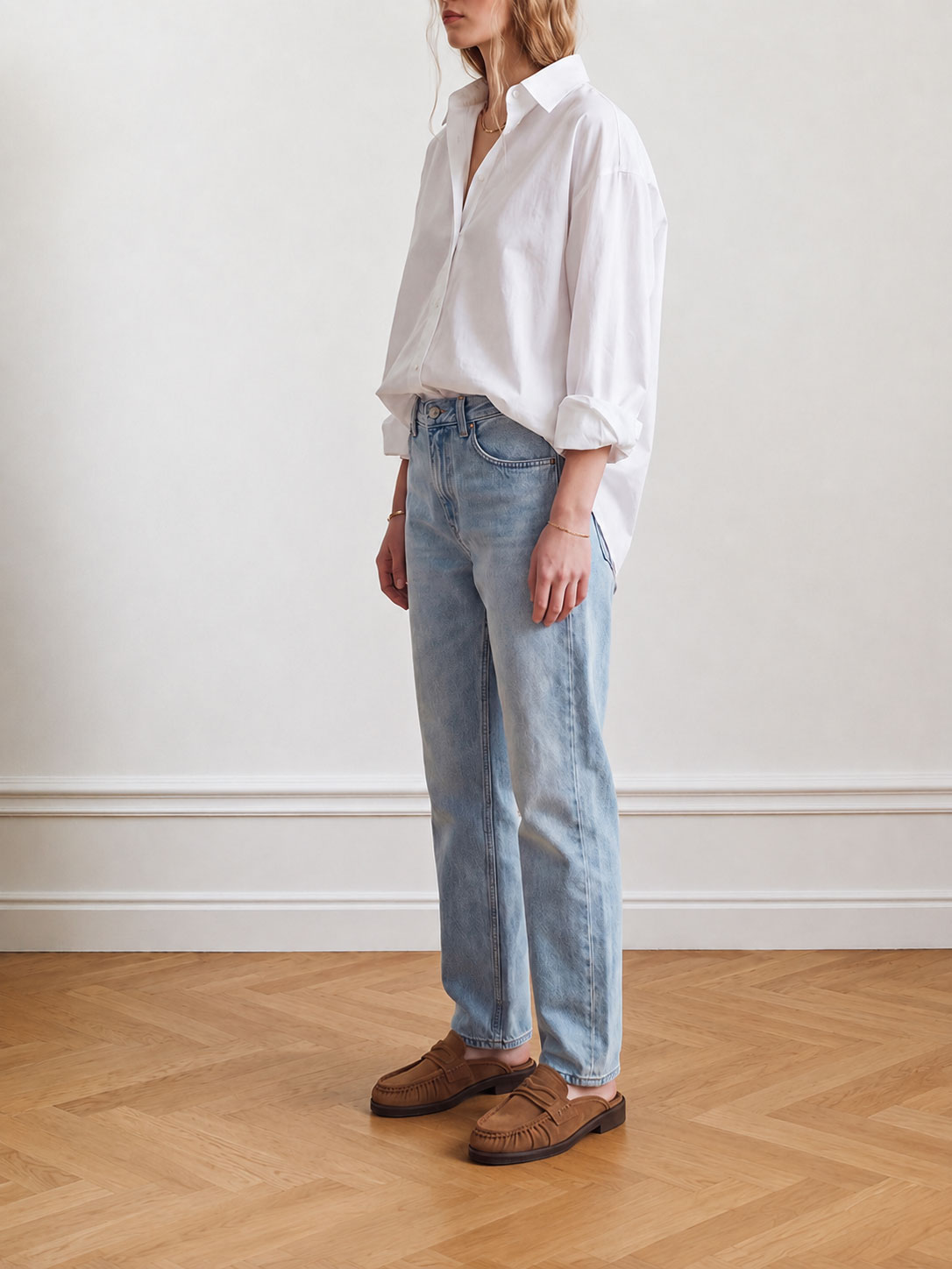 Jones Mule | Cognac Suede Slip-on for Women