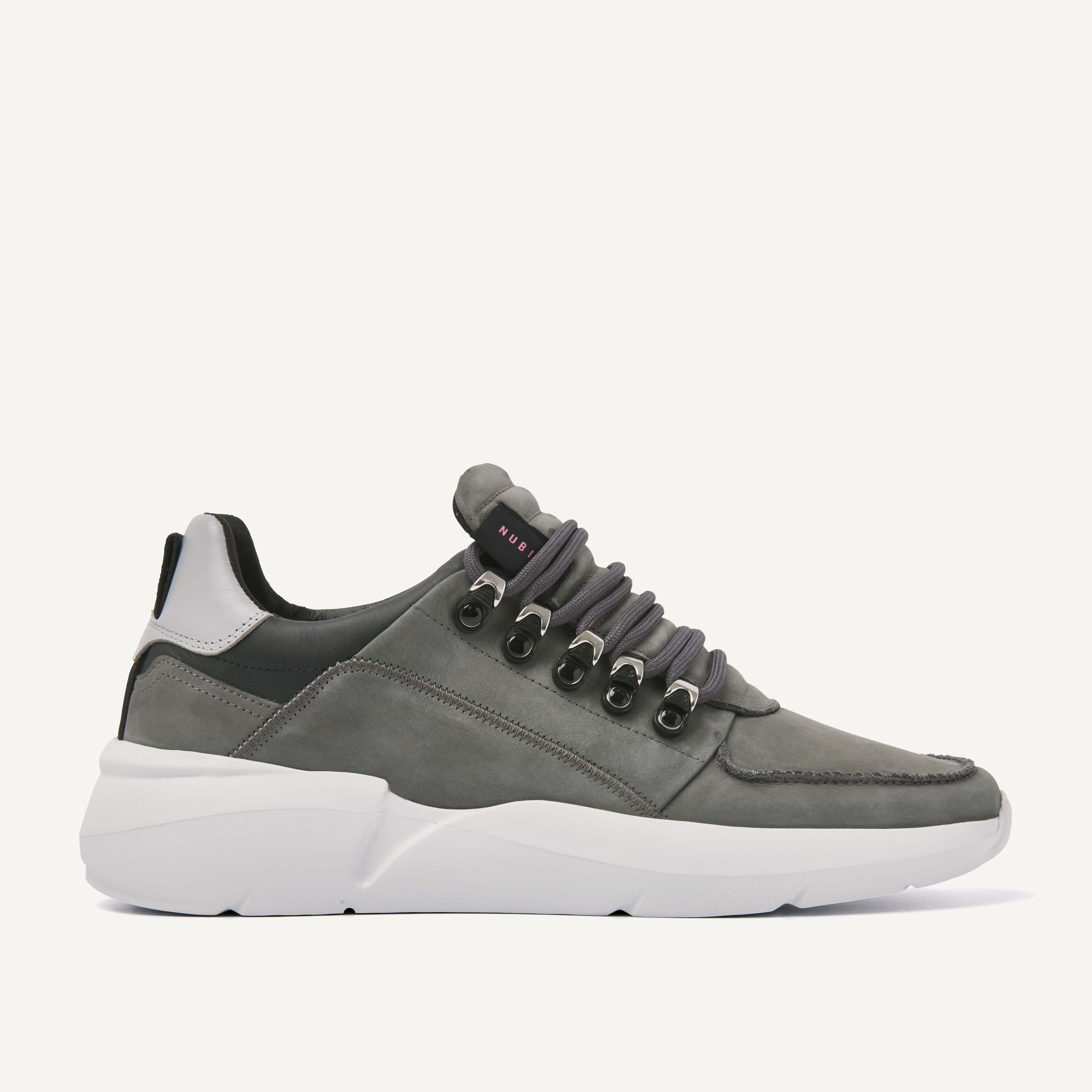 Roque Roman | Dk Grijze Sneakers voor Heren
