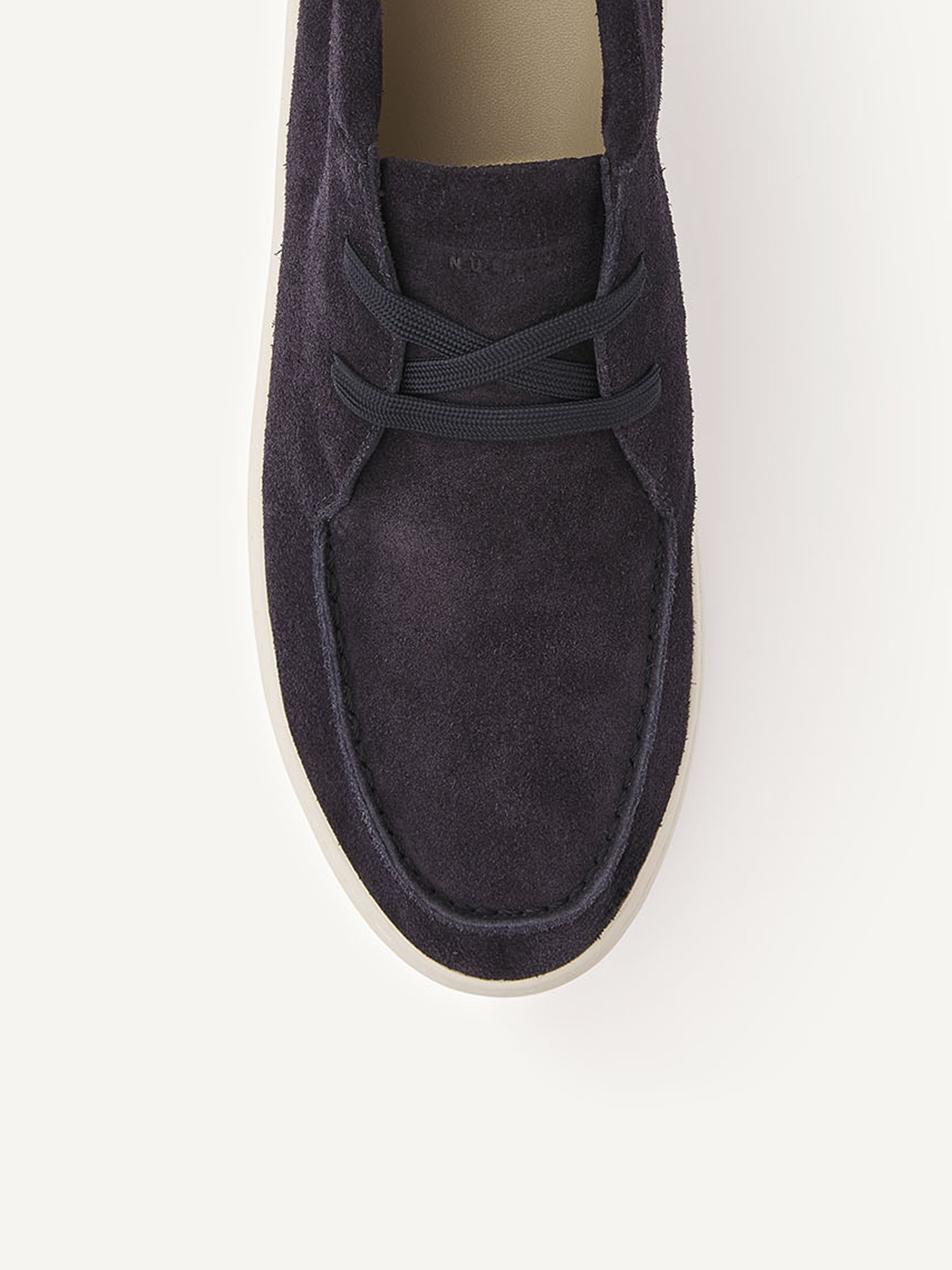 Jiro Gio II | Mocasín de Ante Azul para Hombre