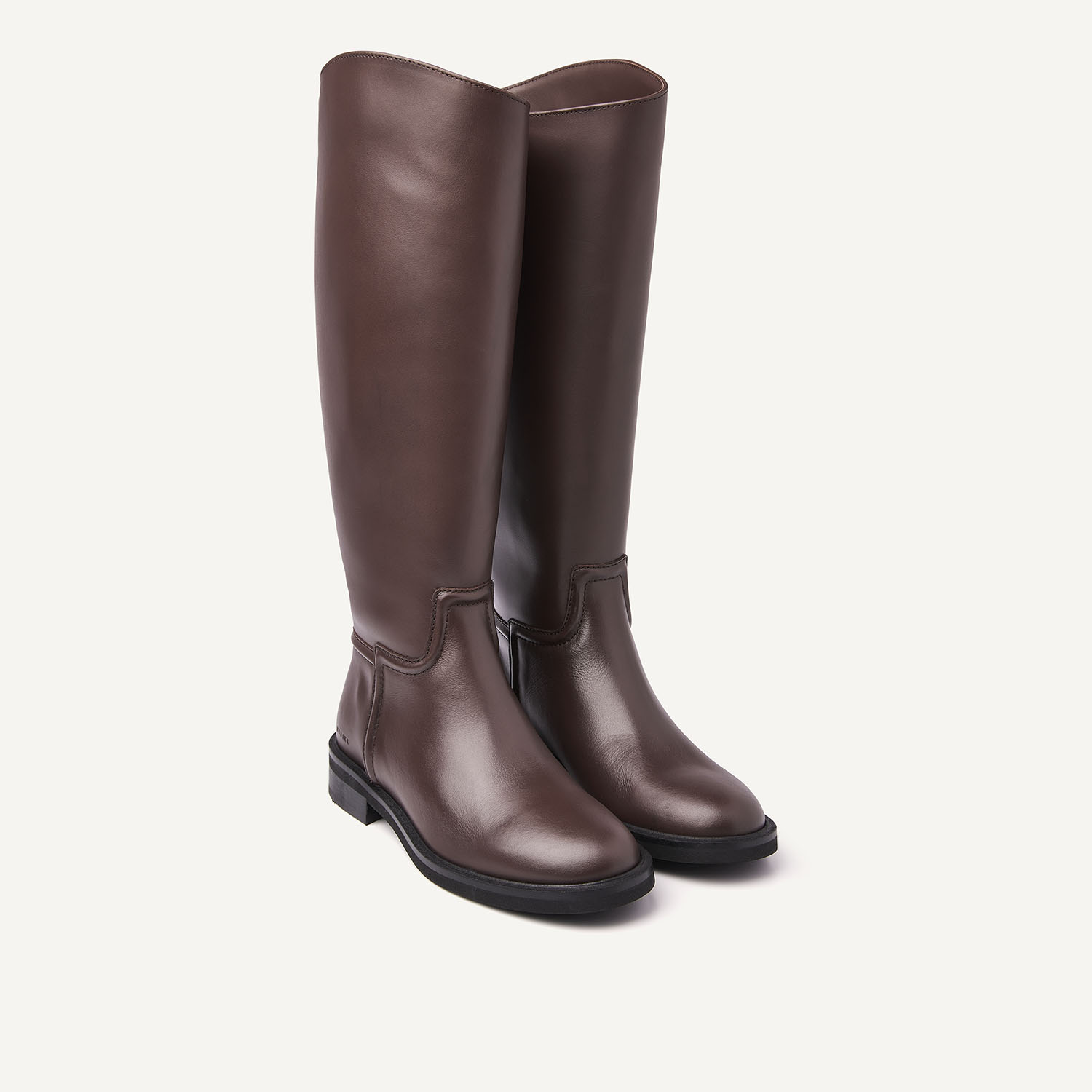 Maeve Rider | Bottes en Cuir Marron pour Femme