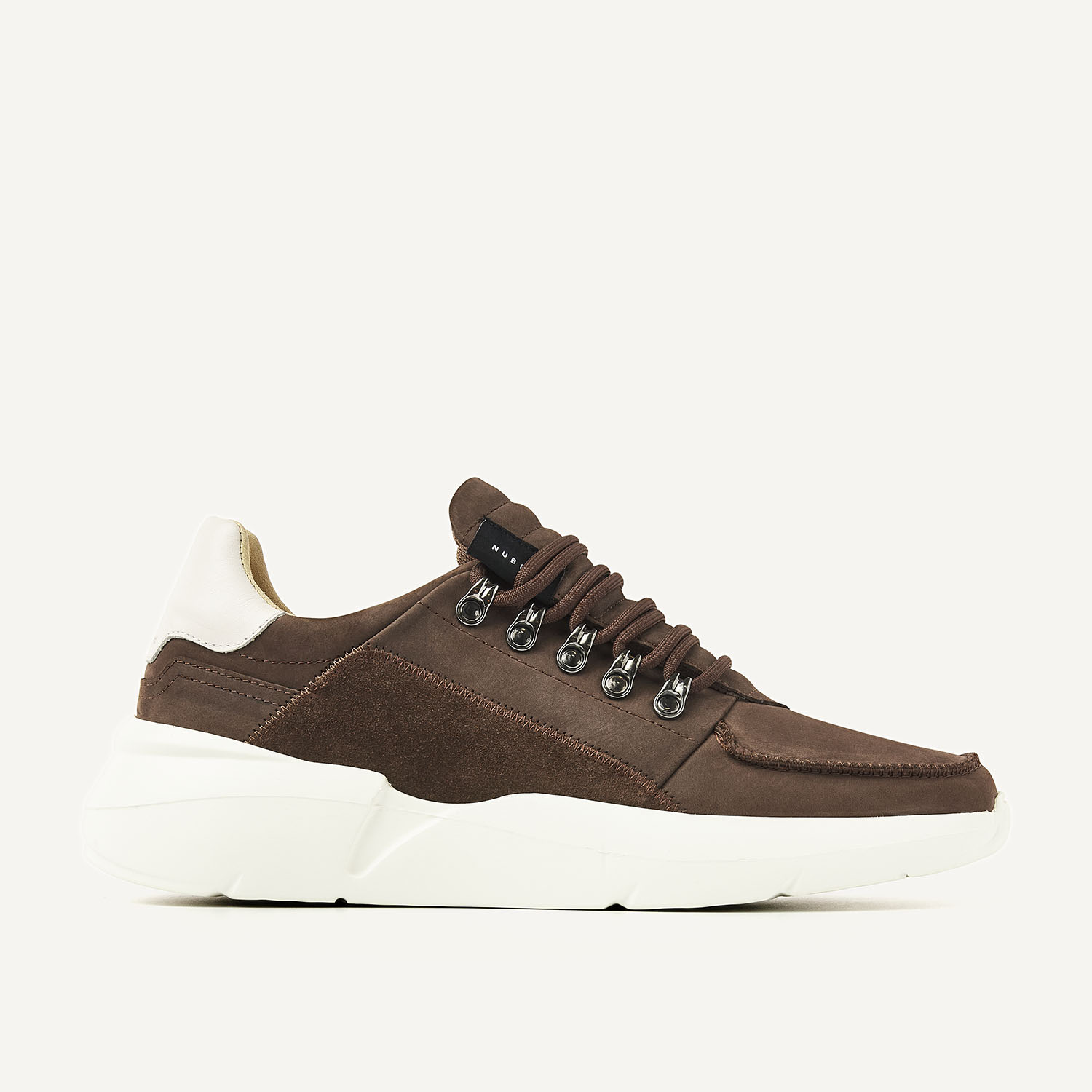 Roque Roman | Donkerbruine Sneakers voor Heren
