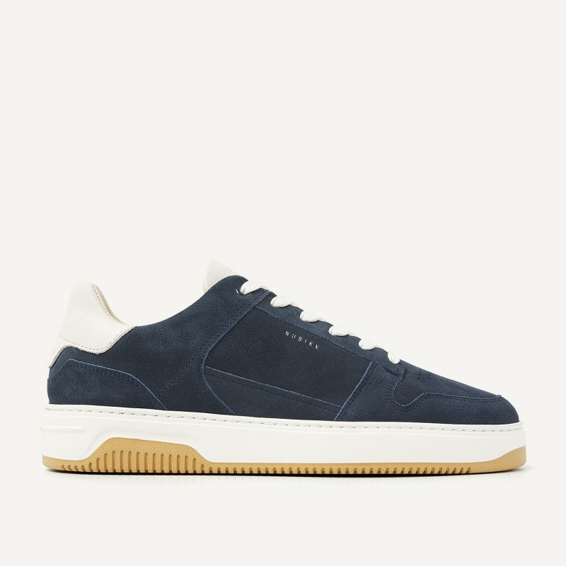 donkerblauwe heren sneakers